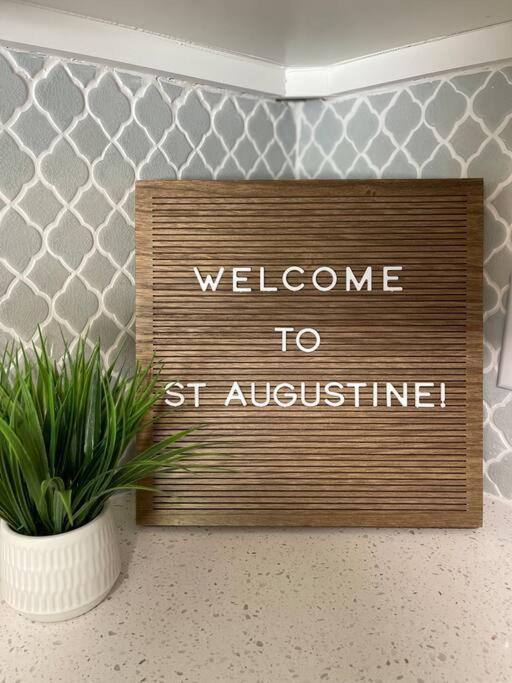 New Modern Bungalow Close To Downtown! Fully Fenced Yard Saint Augustine Exterior foto